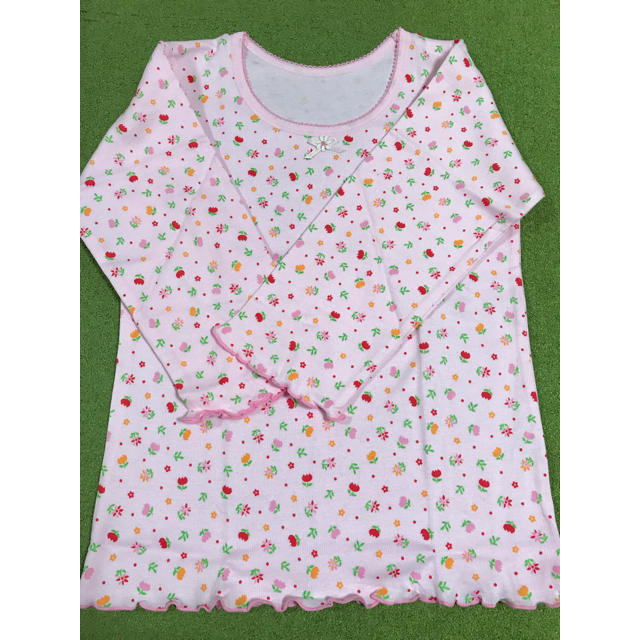 肌着女の子3枚セット 130 キッズ/ベビー/マタニティのキッズ服女の子用(90cm~)(下着)の商品写真