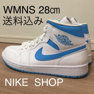 ナイキ(NIKE)の28㎝‼️送料込み‼️WMNS NIKE AIR JORDAN 1 MID(スニーカー)