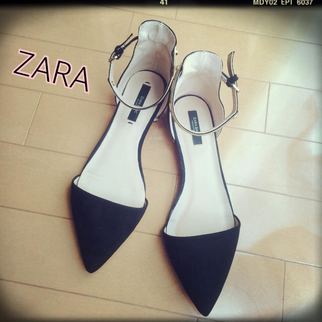 ZARA(ザラ)のZARA/メタルヒール*ポインテッドトゥ レディースの靴/シューズ(ハイヒール/パンプス)の商品写真