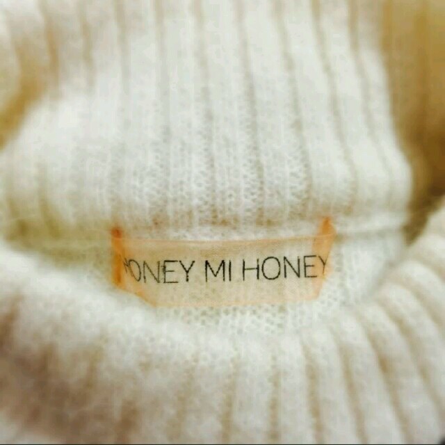 Honey mi Honey(ハニーミーハニー)のハニーミーハニー ベルベットリボンニット レディースのトップス(ニット/セーター)の商品写真