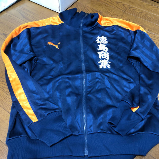 PUMA(プーマ)の徳島商業高校サッカー部ジャージ上下 スポーツ/アウトドアのサッカー/フットサル(ウェア)の商品写真