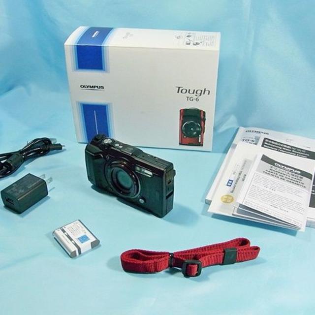 OLYMPUS - オリンパス Tough TG-6 ブラック [送料込み] アウトドア・デジカメ
