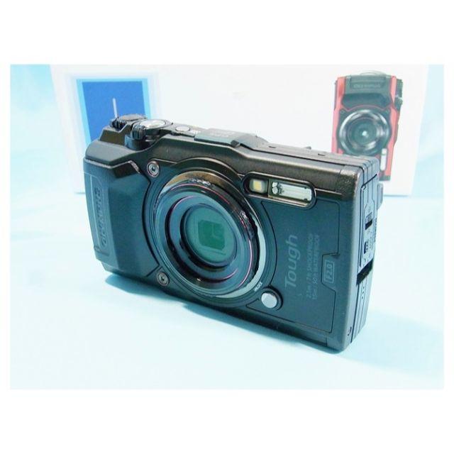 OLYMPUS(オリンパス)のオリンパス Tough TG-6 ブラック [送料込み] アウトドア・デジカメ スマホ/家電/カメラのカメラ(コンパクトデジタルカメラ)の商品写真