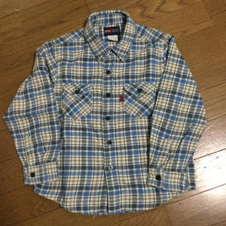 エドウィン(EDWIN)のEDWIN 長袖ワイシャツ　110cm  中古(Tシャツ/カットソー)