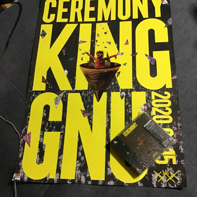 King Gnu ceremony購入特典ポスター　B2サイズ　kinggnu  エンタメ/ホビーのタレントグッズ(ミュージシャン)の商品写真