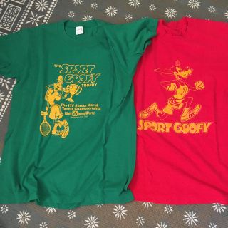 アディダス(adidas)のSTORT GOOFY ビンテージ赤　緑　アディダス(Tシャツ/カットソー(半袖/袖なし))