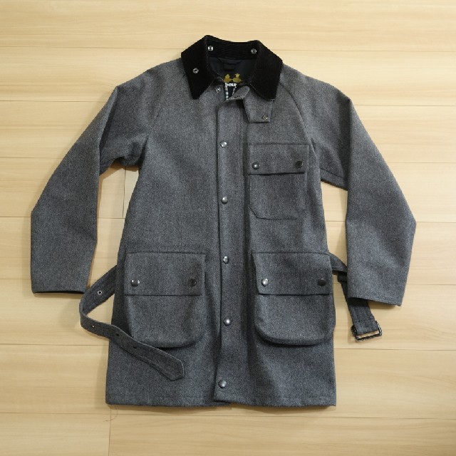 Barbour SL SOLWAY BONDED wool ソルウェイジッパー 最安値挑戦！ 51.0 ...