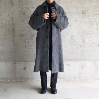 yoke 19aw ニットバルカラーコート www.krzysztofbialy.com