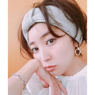 トゥデイフル(TODAYFUL)のTODAYFUL ペパーヘアーターバン ヘアターバン ヘアバンド ベージュ 春(ヘアバンド)