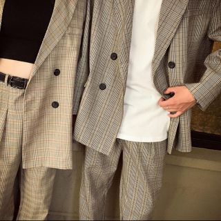 再入荷74.韓国系 スーツセットアップ 系 モード系 秋冬春コーデ