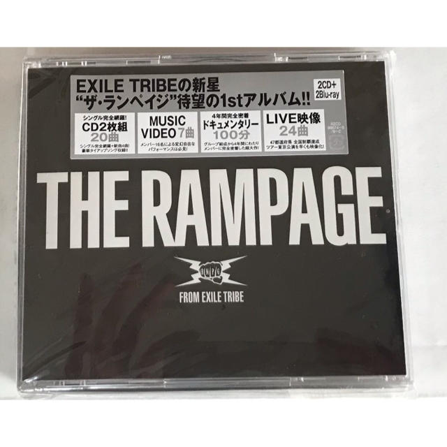 THE RAMPAGE(ザランページ)のTHE RAMPAGE アルバム Blu-ray  エンタメ/ホビーのDVD/ブルーレイ(ミュージック)の商品写真