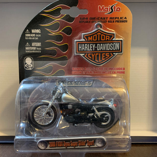 Harley Davidson(ハーレーダビッドソン)の1/24 ハーレーダビッドソン FXDX ダイナ スーパーグライド スポーツ エンタメ/ホビーのおもちゃ/ぬいぐるみ(模型/プラモデル)の商品写真