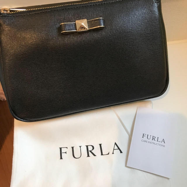 Furla(フルラ)のFURLA フルラ　リボンポーチ レディースのファッション小物(ポーチ)の商品写真