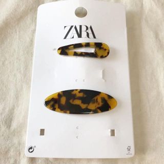 ザラ(ZARA)の★ ZARA アセテートヘアクリップセット 2点 ★(バレッタ/ヘアクリップ)