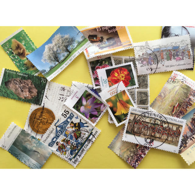 【海外切手】消印付き／使用済みB  エンタメ/ホビーのコレクション(使用済み切手/官製はがき)の商品写真