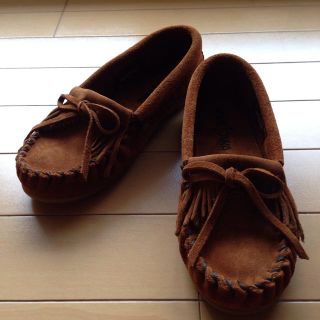 ミネトンカ(Minnetonka)のミネトンカ キッズ モカシン 美品 (その他)