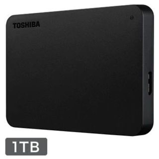 【新品未開封】ポータブルハードディスク　１TB　HDAD10AK3-FP(PC周辺機器)