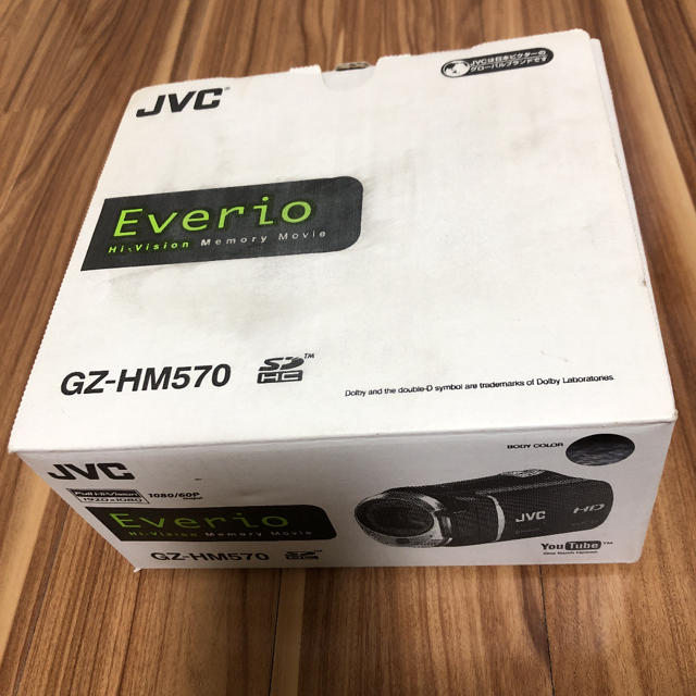 Victor(ビクター)の日本ビクター　JVC Everio GZ-HM570 スマホ/家電/カメラのカメラ(ビデオカメラ)の商品写真