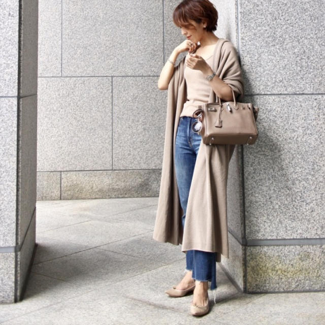 Deuxieme Classe スムースニットガウンコート stage.businessday.ng