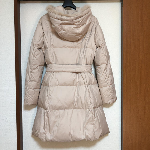 ef-de(エフデ)のef-de エフデ　ダウンコート　ピンクベージュ　フォックスファー レディースのジャケット/アウター(ダウンコート)の商品写真