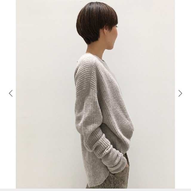 L'Appartement
THERMAL KNIT/ベージュ