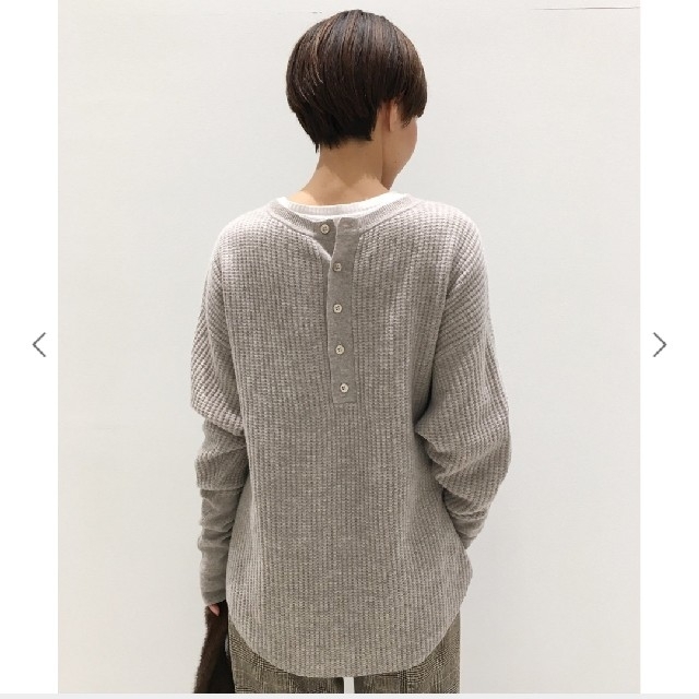 L'Appartement
THERMAL KNIT/ベージュ