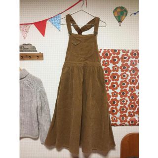 ダブルクローゼット(w closet)のコーデュロイ♡サロペット(サロペット/オーバーオール)