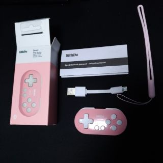 8bitdo zero ピンク　左手系デバイス(PC周辺機器)