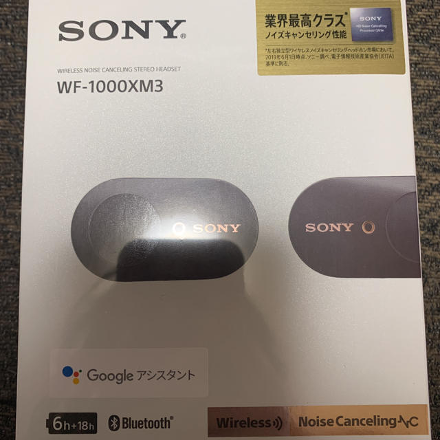 SONY ワイヤレスイヤホン WF-1000XM3