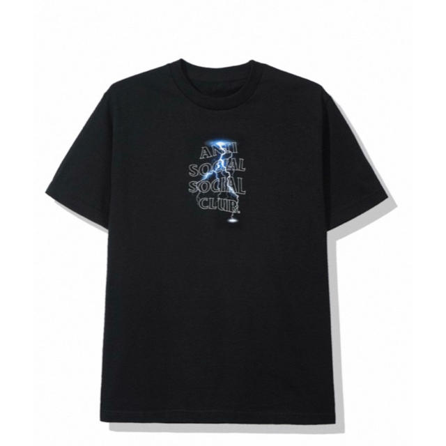 ANTI(アンチ)のANTI SOCIAL SOCIALCLUB Twister Black Tee メンズのトップス(Tシャツ/カットソー(半袖/袖なし))の商品写真