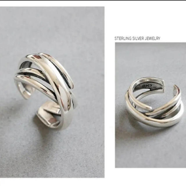 リング　シルバーリング　指輪 メンズのアクセサリー(リング(指輪))の商品写真
