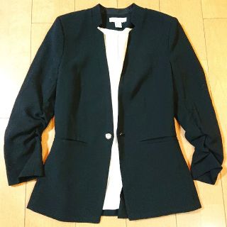 エイチアンドエム(H&M)のH&M＊モード系ジャケット(ノーカラージャケット)