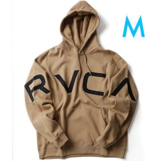 【希少】RVCA プルオーバーパーカー ベージュ　Mサイズ