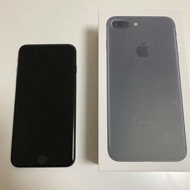 ブラック状態iPhone7plus