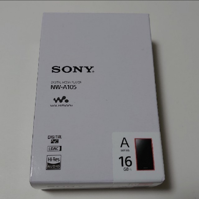 新品未使用 Sony  ウォークマン NW-A105 16GB オレンジ