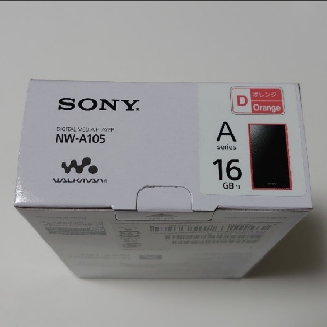 WALKMAN - 新品未使用 Sony ウォークマン NW-A105 16GB オレンジの通販 by osuke's shop｜ウォークマン