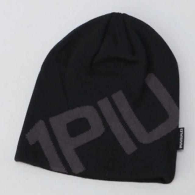 1PIU1UGUALE3 RELAX ビッグロゴニットキャップ ニット帽