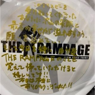 THE RAMPAGE - high&low the live フリスビー（川村壱馬サイン）値下げ