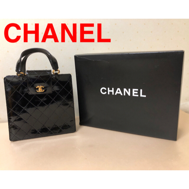 CHANEL(シャネル)の大幅値下げしました‼️シャネル エナメルハンドバッグ レディースのバッグ(ハンドバッグ)の商品写真