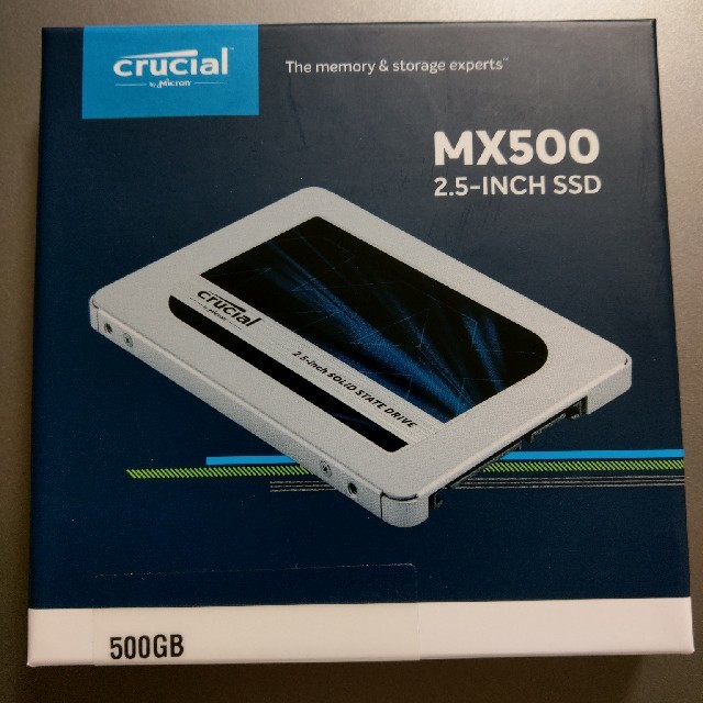 【新品未開封】Crucial SSD 500GB MX500