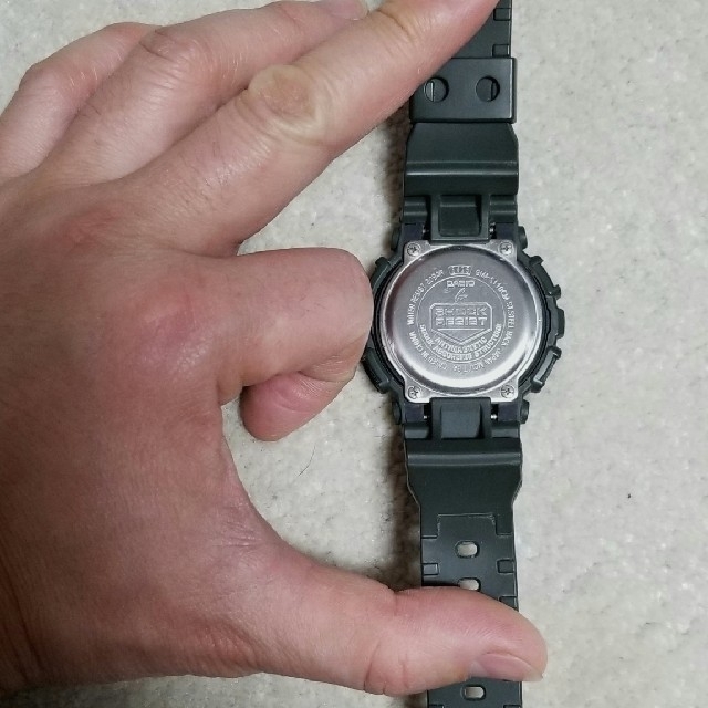 G-SHOCK(ジーショック)のシャーク様専用 G-shock GMA-S110CM カーキ＆ゴールド 中古 メンズの時計(腕時計(アナログ))の商品写真