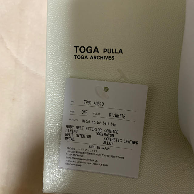 TOGA(トーガ)のTOGAウエスタンポーチ メンズのバッグ(ウエストポーチ)の商品写真