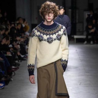 DRIES VAN NOTEN - Dries Van Noten 19aw ノルディック ニットの通販