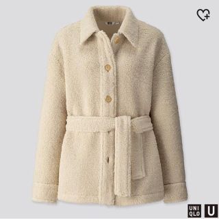 ユニクロ(UNIQLO)のボアフリースショートコート(毛皮/ファーコート)