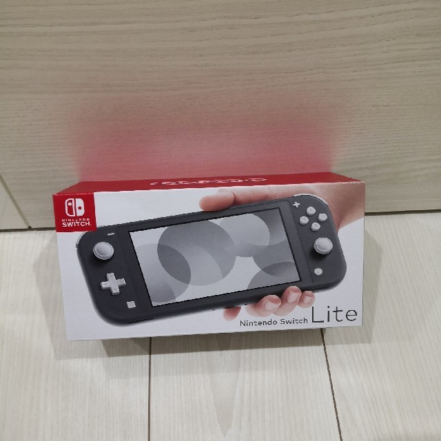 ニンテンドースイッチライトグレー新品、未使用、未開封 【国内配送