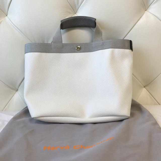 Herve Chapelier GP704 ブラン× シルバー