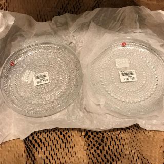 イッタラ(iittala)の専用《新品》iittala カステヘルミ クリア2枚(食器)