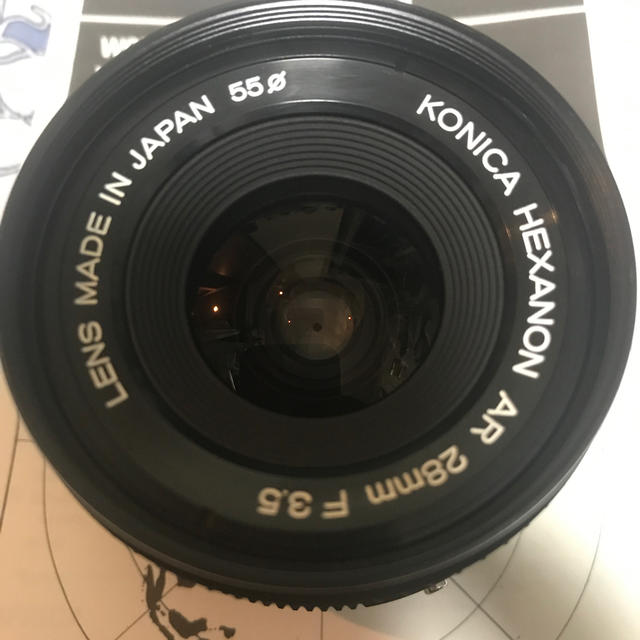 KONICA MINOLTA(コニカミノルタ)のKonica 28mmf3.5 HEXANON AR 美品 スマホ/家電/カメラのカメラ(レンズ(単焦点))の商品写真