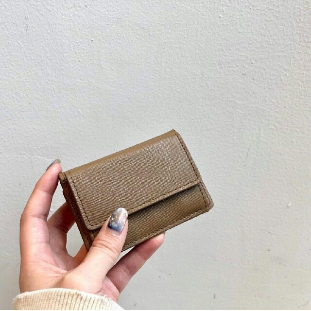 TODAYFUL(トゥデイフル)の【新品未使用】TODAYFUL Mini Leather Wallet 本革財布 レディースのファッション小物(財布)の商品写真