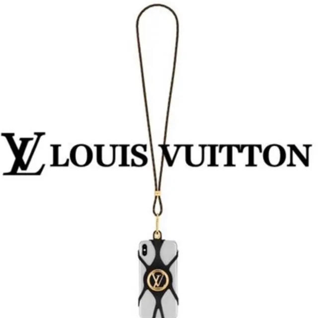 LOUIS VUITTON - 新品 LOUIS VUITTONフォンホルダー・ルイーズ スマホ ストラップの通販